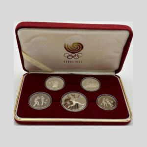 ソウル五輪 記念銀貨セット